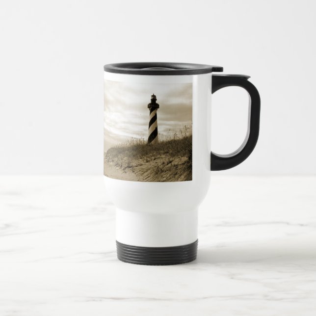 Cape Hatteras Lighthouse Travel Mug (Right)