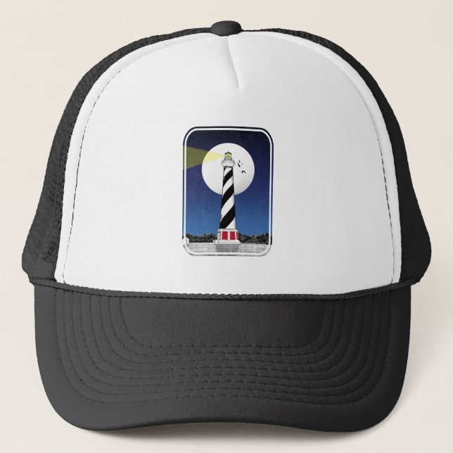 Cape Hatteras Lighthouse Trucker Hat (Front)