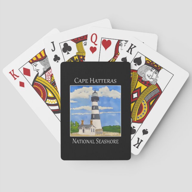 Cape Hatteras National Seashore Lighthouse Playing Cards (Back)