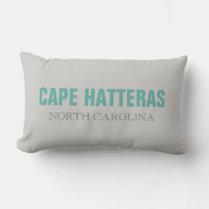 Cape Hatteras North Carolina State Throw Pillow