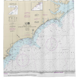 Cape Hatteras to Charleston Nautical Chart 11520