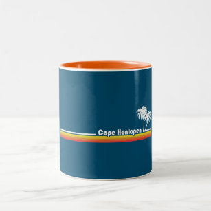 Cape Henlopen Delaware Two-Tone Coffee Mug