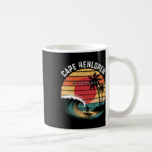 Cape Henlopen State Park Delaware Beach Surfing  Coffee Mug