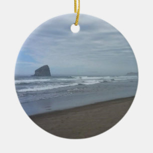 Cape Kiwanda, OR Ceramic Ornament