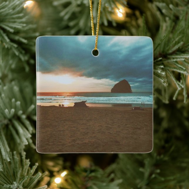 Cape Kiwanda - Pacific City - OR  Ceramic Ornament (Tree)