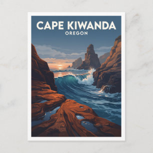 Cape Kiwanda Pacific City Oregon Souvenir Postcard