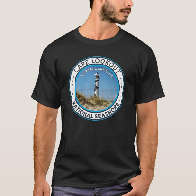 Cape Lookout National Seashore North Carolina  T-Shirt (Front)
