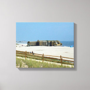 Cape May Bunker Canvas Print