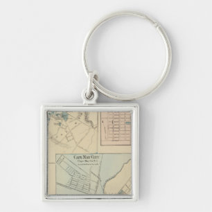 Cape May City, Salem, Vineland, Millville Keychain