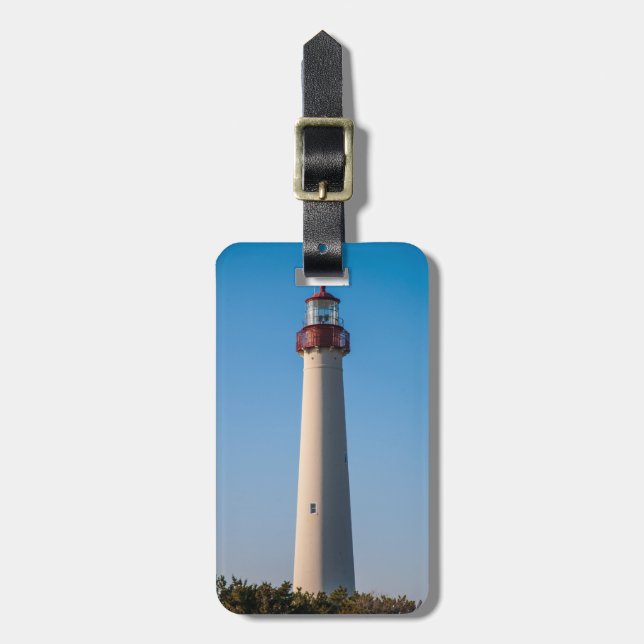 Cape May Light Luggage Tag (Front Vertical)