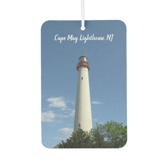 Cape May Lighthouse Coastal Air Freshener (Front)