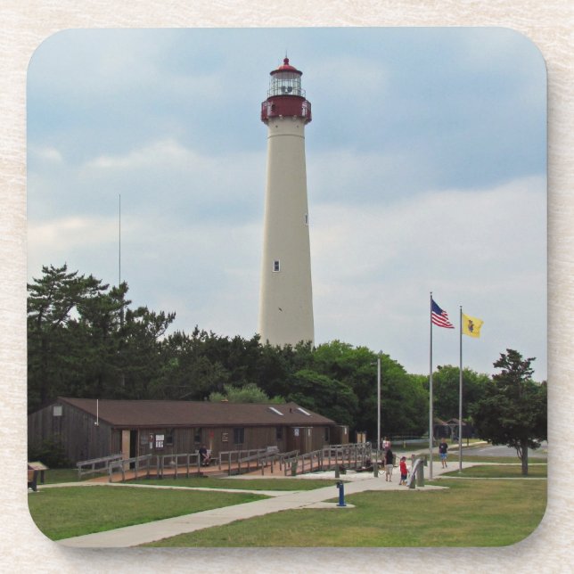Cape May Lighthouse Coaster (Front)