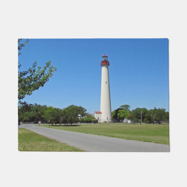 Cape May Lighthouse Doormat (Front)