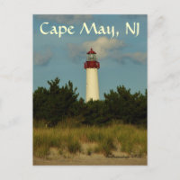 Cape May Lighthouse greeting card/postcard