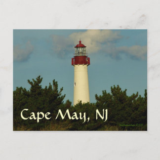 Cape May Lighthouse greeting card/postcard Postcard