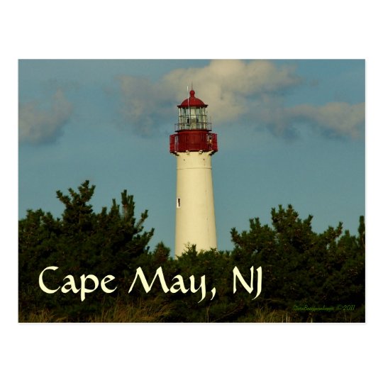 Cape May Lighthouse greeting card/postcard Postcard