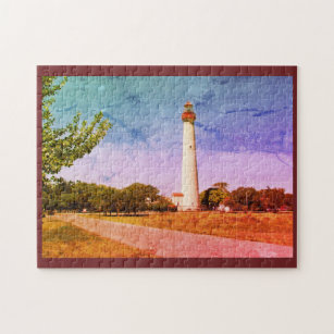 Cape May Lighthouse  Jigsaw Puzzle