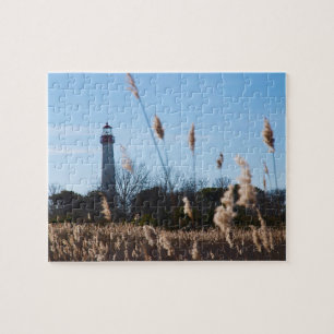Cape May lighthouse Jigsaw Puzzle