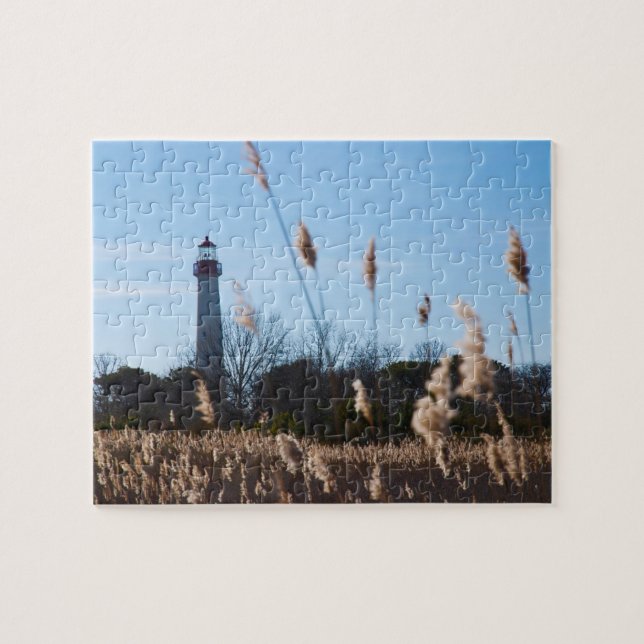 Cape May lighthouse Jigsaw Puzzle (Horizontal)