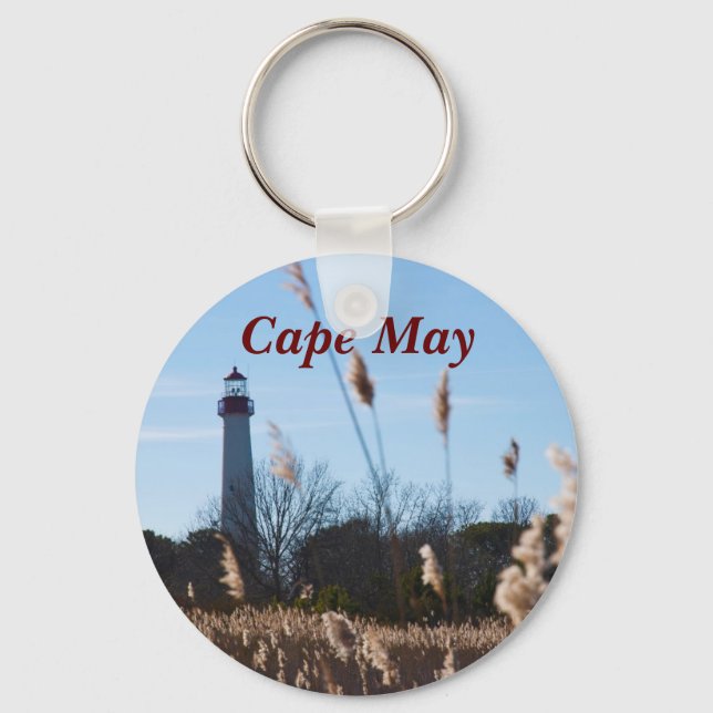 Cape May lighthouse Keychain (Front)