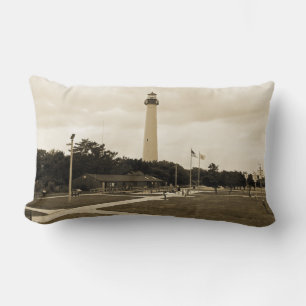 Cape May Lighthouse Lumbar Pillow