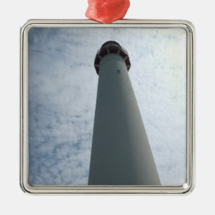 Cape May, Lighthouse Metal Ornament