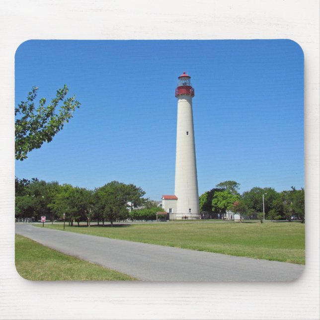 Cape May Lighthouse Mouse Pad (Front)