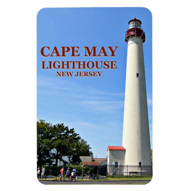 Cape May Lighthouse, New Jersey Flexi Magnet (Vertical)