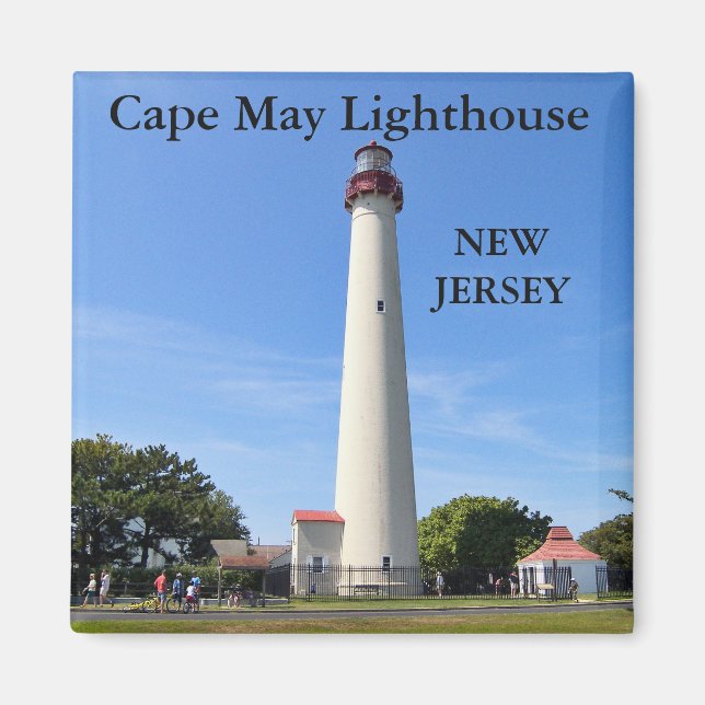 Cape May Lighthouse, New Jersey Magnet (Front)