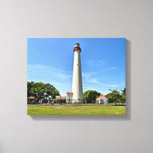 Cape May Lighthouse, New Jersey Wrapped Canvas