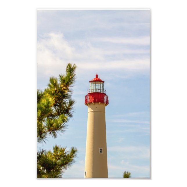 Cape May Lighthouse Photo Print (Front)