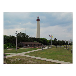 Cape May Lighthouse Poster