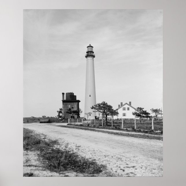 Cape May Lighthouse Poster (Front)