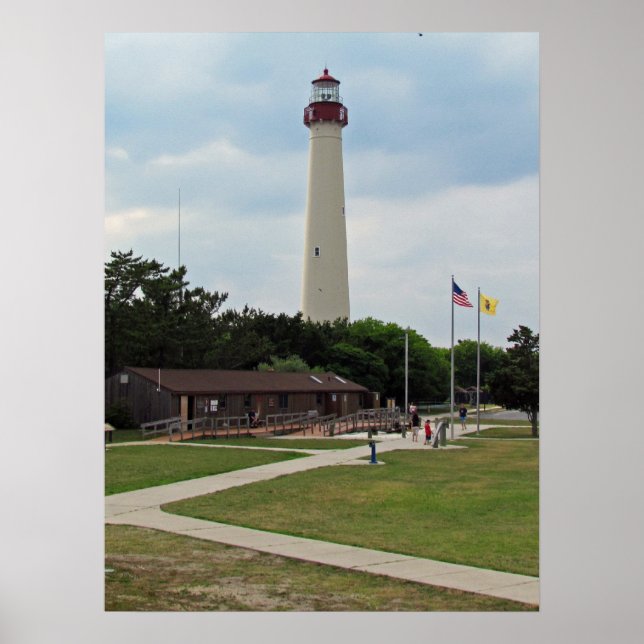 Cape May Lighthouse Poster (Front)