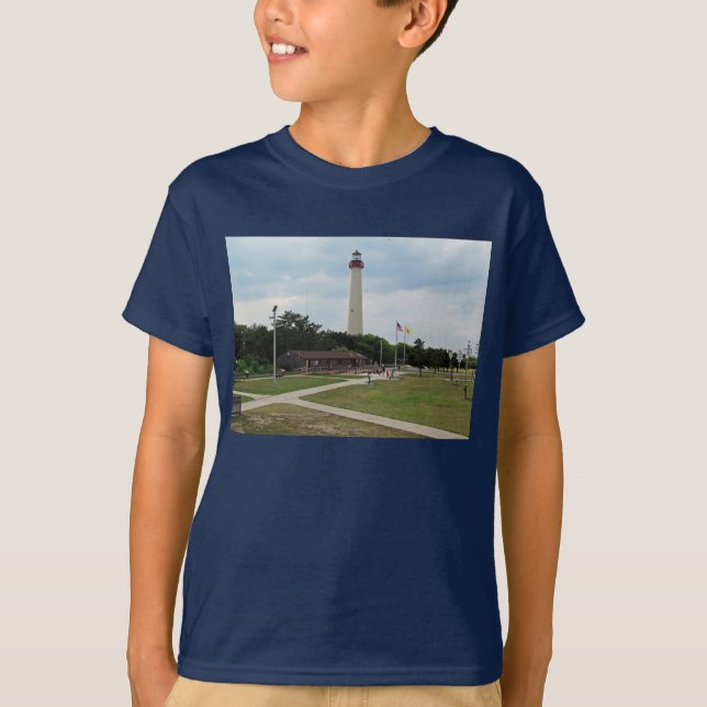 Cape May Lighthouse  T-Shirt (Front)