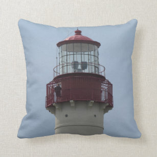 Cape May Lighthouse Throw Pillow