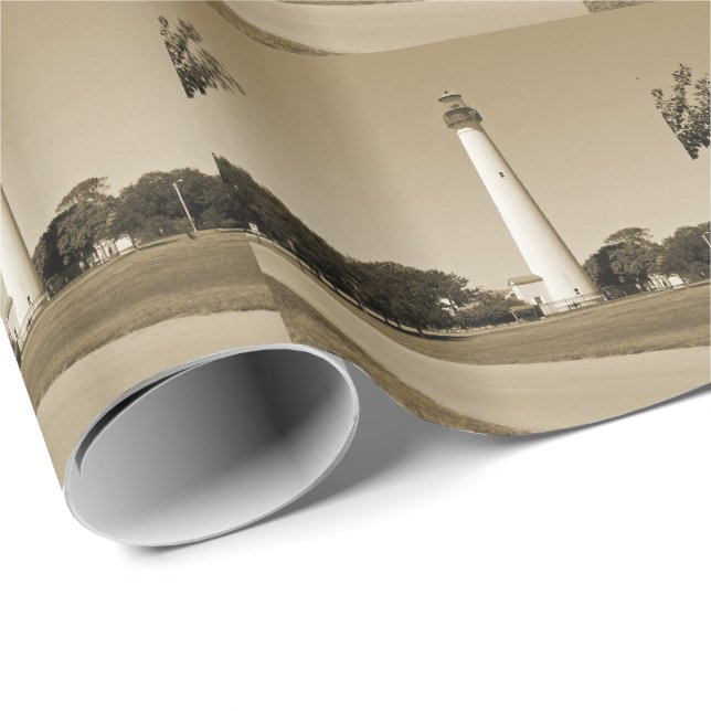 Cape May Lighthouse Wrapping Paper (Roll Corner)
