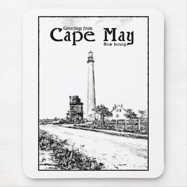 Cape May Mouse Pad (Front)
