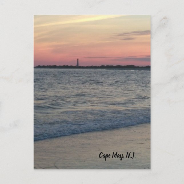 Cape May, N.J. Postcard (Front)
