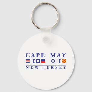 Cape May New Jersey Keychain