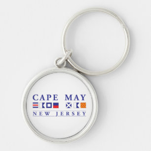 Cape May New Jersey Keychain