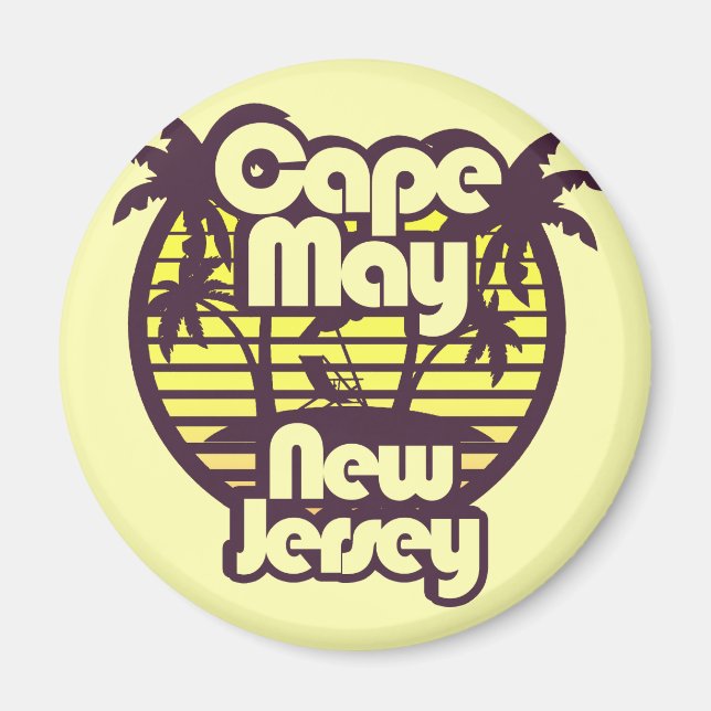 Cape May,New Jersey Magnet (Front)