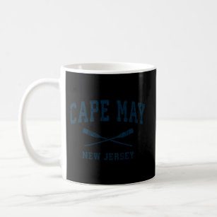 Cape May New Jersey Nautical Paddles Sports Oars Coffee Mug