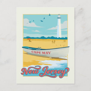 Cape May, New Jersey Postcard