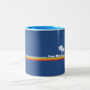 Cape May, New Jersey Two-Tone Coffee Mug