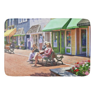 Cape May NJ - A Pleasant Afternoon at the Mall Bath Mat