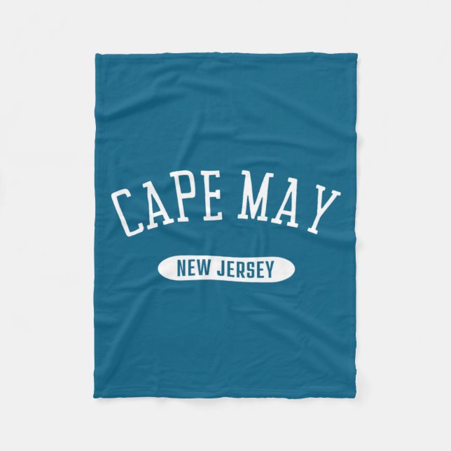 Cape May Nj Clic Cape May New Jersey _1  Fleece Blanket (Front)