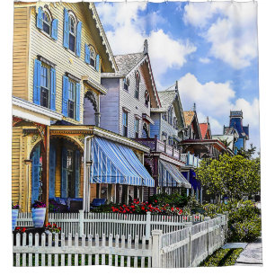 Cape May NJ - Colourful Victorian Street