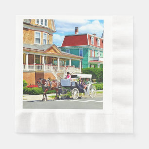 Cape May NJ – Horse Drawn Carriage Napkin