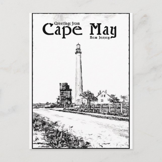 Cape May Postcard (Front)
